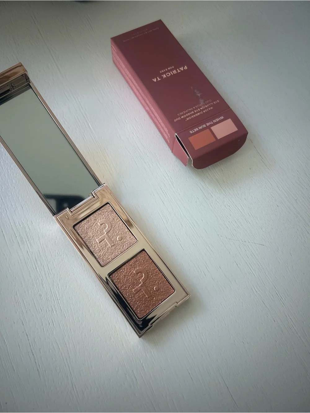 Patrick Ta Eyeshadow Duo - Mauve Rose